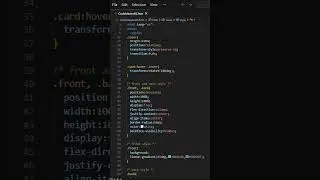 😱 3D Flip Card using HTML CSS 🔥 #viral #coding #webdesign #shortvideo #shorts #short #htmlcss #yt