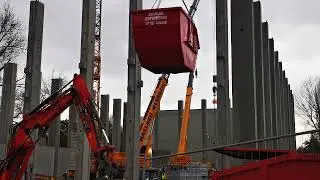 WINTERBACH PFISTERER BAUSTELLE HOCHSPANNUNGSPRUEFTURM