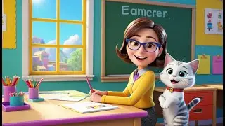 Emma Had a Tiny Cat | Cute Cat Song for Kids | Fun Animal Nursery Rhyme