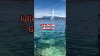 📍Geneva fountain 🇨🇭#youtubeshorts #travel #blogger ?geneva #lake #fountain #swiss #schweiz