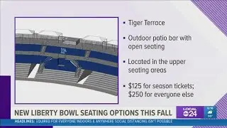 New seating options being offered for 2021 Memphis Tigers Football at Liberty Bowl Memorial Stadium
