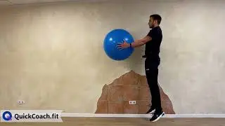 Stability Ball Burpees | Exercise Demo | Coaching Software | QuickCoach