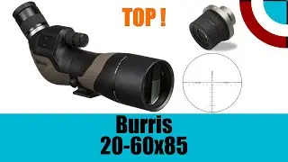 Burris SIGNATURE HD 20-60x85 spotting scope for sport shooting