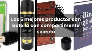 Botella con compartimento secreto: Los 5 mejores productos con botella con compartimento secreto
