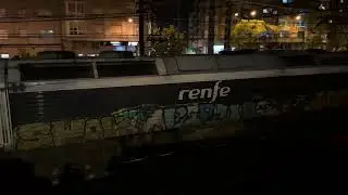 DOBLE LOCOMOTORA 333 DE RENFE MERCANC&Iacute;AS AISLADAS (OURENSE)