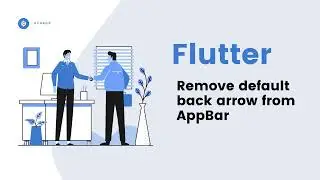 Flutter AppBar remove default back arrow