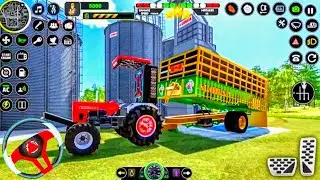 Cargo Tractor Simulator Driver - Indian Tractor Gameplay - Tractor Off Road Game