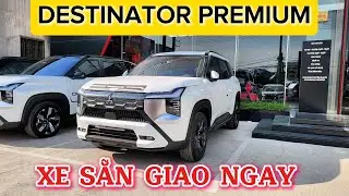 Xe Giao Ngay Mitsubishi Destinator Premium Trắng 2025 Trong Th&aacute;ng tại Đồng Nai, TP HCM