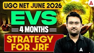 UGC NET EVS Preparation Strategy 2026 | 4 Months Complete Roadmap | By Amit Sir