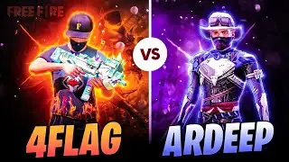 4Flag Gamer Vs Ardeep FF ⚔️ Clash of Friends 🔥