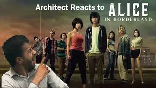Architect Reacts to Alice in Borderland: Brutalist prison architecture as foreground!