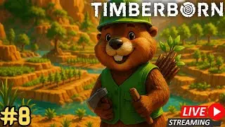 Timberborn 1.0 &mdash; Second Intake & Sewer Fix (Hard Mod / Oasis Map) | Ep 8