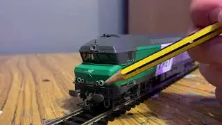 Обзор модели локомотива Jouef SNCF FRET класса BB72000 в масштабе HO.