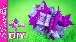 🔁 🔁 RECICLEMOS UN POCO!!! 🌟 🌟 Lazos tipo Pompom | Video# 105 | SDetalles | DIY