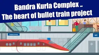 Bandra Kurla Complex.. The heart of bullet train project