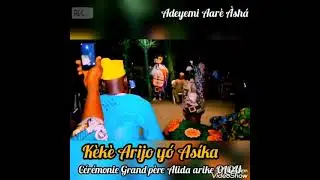 Adéyèmi Ààrẹ Aṣa gelede