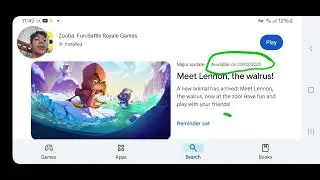 lennon the walrus the new character -zooba