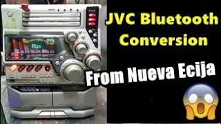 JVC Component Bluetooth Conversion