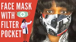 DIY Face Mask with Filter Pocket