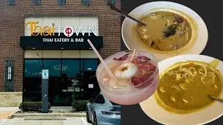 First Time at Thai Town in Sugar Land | Thai Eatery & Bar Review