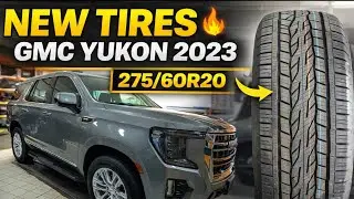 GMC Yukon 2023 Tire Change | Continental LX20 275/60R20 Installed 🚙🔥
