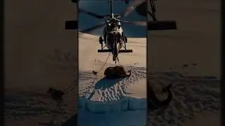 Giant Elephant Ice Rescue | Helicopter Saves a Life ❄️🐘#ElephantRescue#IceRescue