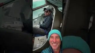 Going to lunch - in the Pilatus Porter PC-6 #shorts #alaska #aviation