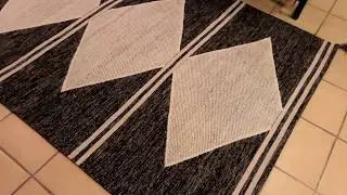 Balta Maricopia Grey 5' x 7' Rectangle Diamond Indoor Area Rug