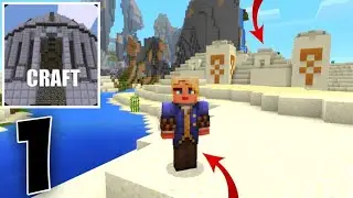 Minicraft Solo Survival Part 1 | Spawn at Desert Temple 🌵 | Zero to Start
