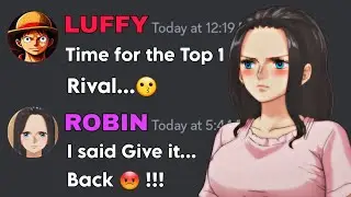If Luffy got Robin Rival List | One Piece discord server