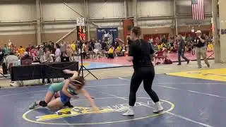 Sophia and Aj Holmes freestyle wrestling highlights