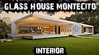 Exploring The Magnificent 14,000 sq. ft. Glass House In Montecito, California | Luxurious Living