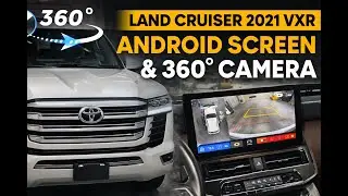 Landcruiser Lc200 19.3&rdquo; screen + 360 Camera Install | Sharjah