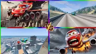 Lightning McQueen Gets a JET ENGINE