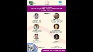Policy Brief Release - Mainstreaming Gender, Sexuality and Mental Health in Higher Education
