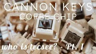 WHO IS TECSEE? PT. 1: Cannon Keys Coffee Chip Ice Cream Tactile Review