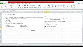 CIMA P1 Management Accounting   Variance Analysis MCQs from Practice kit Part   8