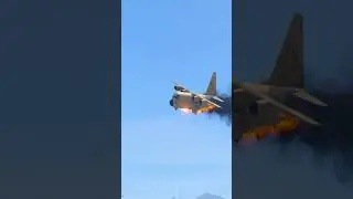 GTA 5 Army Plane Engine Fail & Epic Crash! 🚁🔥