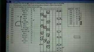 4 ADD BCD CONTENTS OF GIVEN BLOCK AND STORE TWO BYTE RESULT