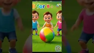 B For Ball | Learn Abc' with ROLY POLY FUN | Abc Song  | ROLY POLY FUN #childrensongs #abcd #baby