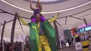 Acro   S T I L T S  By  Team Entertainment Dubai