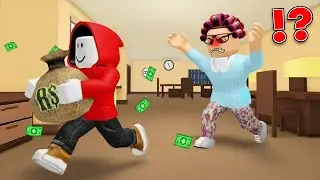 JJ became a Robber ?! (Maizen Roblox)