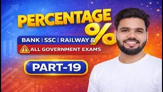 Percentage Tricks | Percentage Questions | Bank SSC Railway Maths|part 19|@mw