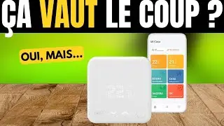 tado&deg; Thermostat Intelligent Filaire &ndash; Kit de D&eacute;marrage V3+ pour Chauffage Connect&eacute;
