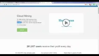 شرح موقع لإستثمار البيتكوين hashocean