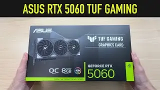 Unboxing & Features Overview: ASUS TUF GAMING RTX 5060