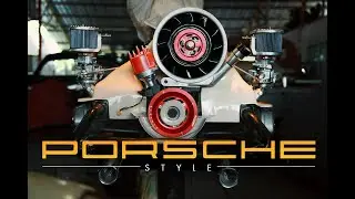 VOLKSWAGEN PORSCHE STYLE AND DUAL CARB ENGINE.