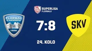 Highlights: FAT PIPE FLORBAL CHODOV - TJ Sokol Královské Vinohrady 7:8p