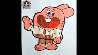 #theamazingworldofgumball #gumball #rabbit #drawing #howtodraw #coloring #cartoon #shorts #short