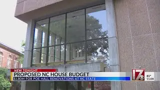 $180 million in NC House budget plan for Poe Hall at NC State